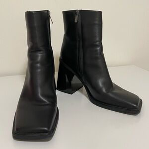 Sam Edelman Black Heeled Boots